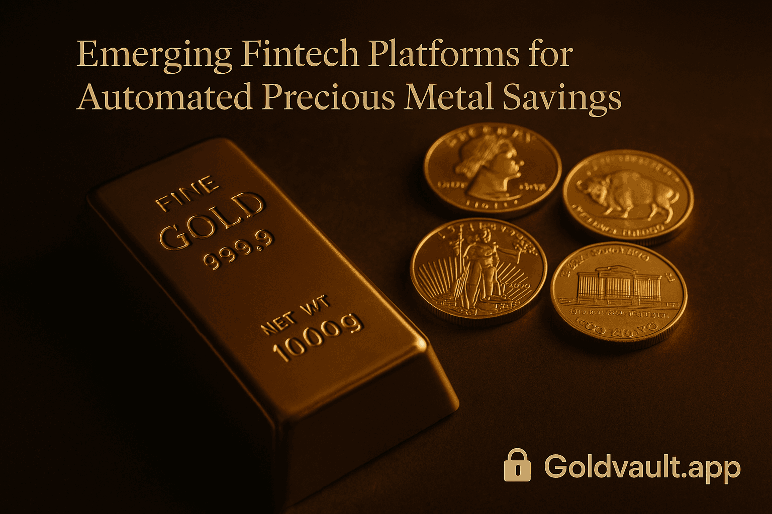 Emerging Fintech Platforms for Automated Precious Metal Savings